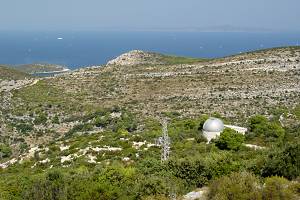 Hvarská hvězdárna a severní pobřeží