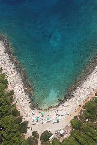 Ostrůvek Jerolim, zátoka Kordovan