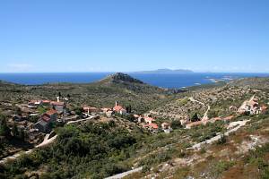 Vesnice Velo Grablje a ostrov Vis