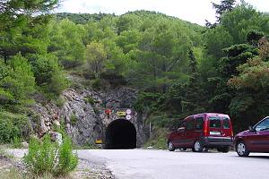Pitve, tunel
