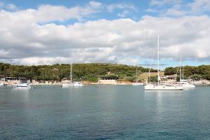 Osada Palmižana v zátoce Vinogradišće