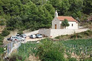 Kostelík s vinicemi