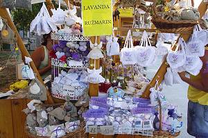 Nabídka produktů z aromatických bylin