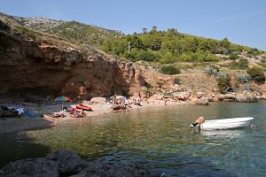 Pláž v Gromin Dolci