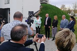 Ze zahájení výstavy