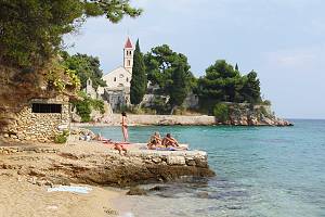 Koupání u kláštera