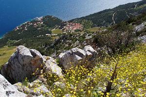 Pohled ze Sv. Nikoly na Sv. Nedjelji